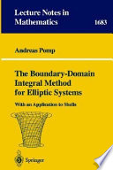 The boundary-domain integral method for elliptic systems Andreas Pomp.