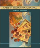 Cases in international finance / Harvey A. Poniachek.