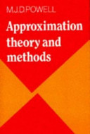 Approximation theory and methods / M.J.D. Powell.