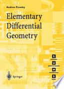 Elementary differential geometry / Andrew Pressley.