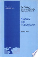 The political economy of poverty, equity, and growth : Malawi and Madagascar / Frederic L. Pryor..
