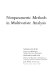 Nonparametric methods in multivariate analysis.