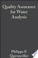 Quality assurance for water analysis / Philippe Quevauviller.