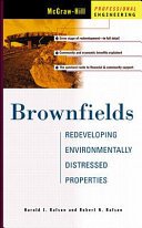 Brownfields : redeveloping distressed properties / Harold J. Rafson and Robert N. Rafson.
