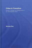 Cities in transition / Nirmala Rao.