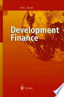 Development finance / P.K. Rao.