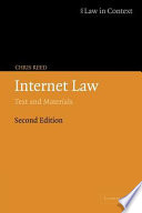 Internet law : text and materials / Chris Reed.