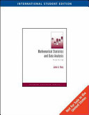 Mathematical statistics and data analysis / John A. Rice.