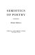 Semiotics of poetry / (by) Michael Riffaterre.