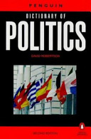 The Penguin dictionary of politics / David Robertson.