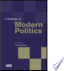 A dictionary of modern politics / David Robertson.