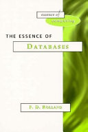 The essence of databases / F.D. Rolland.