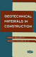 Geotechnical materials in construction / Marian P. Rollings, Raymond S. Rollings.