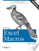 Writing Excel macros with VBA Steven Roman.