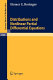 Distributions and nonlinear partial differential equations Elemer E. Rosinger.