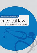 Medical law / Jo Samanta, Ash Samanta.