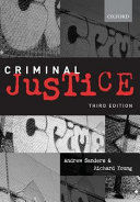 Criminal justice / Andrew Sanders and Richard Young.