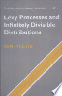 Lévy processes and infinitely divisible distributions / Ken-iti Sato.