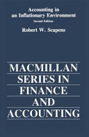 Accounting in an inflationary environment / Robert W. Scapens.