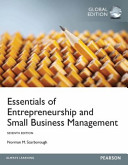 Essentials of entrepreneurship and small business management / Norman M. Scarborough.