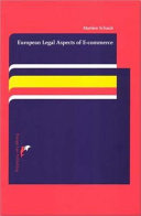 European legal aspects of e-commerce / Martien Schaub.