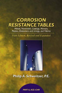 Corrosion resistance tables : metals, nonmetals, coatings, mortars, plastics, elastomers and linings, and fabrics. Philip A. Schweitzer.