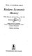 Modern economic history : British social and economic history since 1760 / (by) Edmund Seddon.