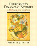Performing financial studies : a methodological cookbook.