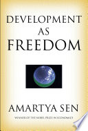 Development as freedom Amartya Sen.
