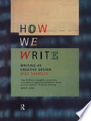 How we write : writing as creative design / Mike Sharples.