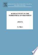 Radioactivity in the terrestrial environment,