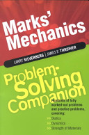 Marks' mechanics problem-solving companion / Larry Silverberg, James P. Thrower.