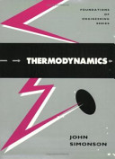 Thermodynamics / John Simonson.