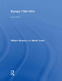 Europe, 1783-1914 / William Simpson and Martin Jones.