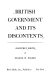 British government and its discontents / Geoffrey Smith & Nelson W. Polsby.