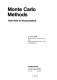 Monte Carlo methods : their role in econometrics / (by) V. Kerry Smith.