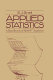 Applied statistics : a handbook of BMDP analyses / E.J. Snell ; a complement to Applied statistics, principles and examples (by) D.R. Cox and E.J. Snell.