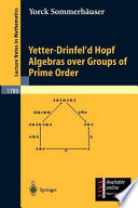 Yetter-Drinfel'd Hopf algebras over groups of prime order Yorck Sommerhauser.