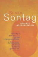 Against interpretation / Susan Sontag.
