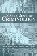 Making sense of criminology