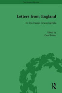 Letters from England : by Don Manuel Alvarez Espriella / [Robert Southey] ; edited by Carol Bolton.