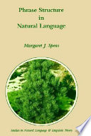Phrase structure in natural language / Margaret Speas.