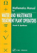 Mathematics manual for water and wastewater treatment plant operators.