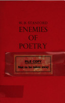 Enemies of poetry / (by) W. B. Stanford.