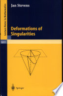 Deformations of singularities Jan Stevens.