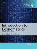 Introduction to econometrics James H. Stock, Mark W. Watson.