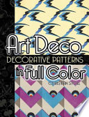 Art deco decorative patterns in full color / Christian Stoll.