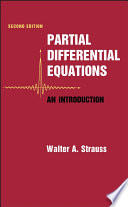Partial differential equations : an introduction / Walter A. Strauss.