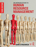 An introduction to human resource management / John Stredwick.