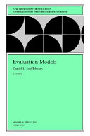 Evaluation models / Daniel L. Stufflebeam, author.